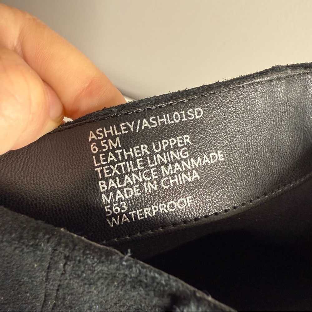 Clarks Women's Maye Carly Knee High Boot Leather / Suede Black US 6.5 NWOT - Picture 3 of 8